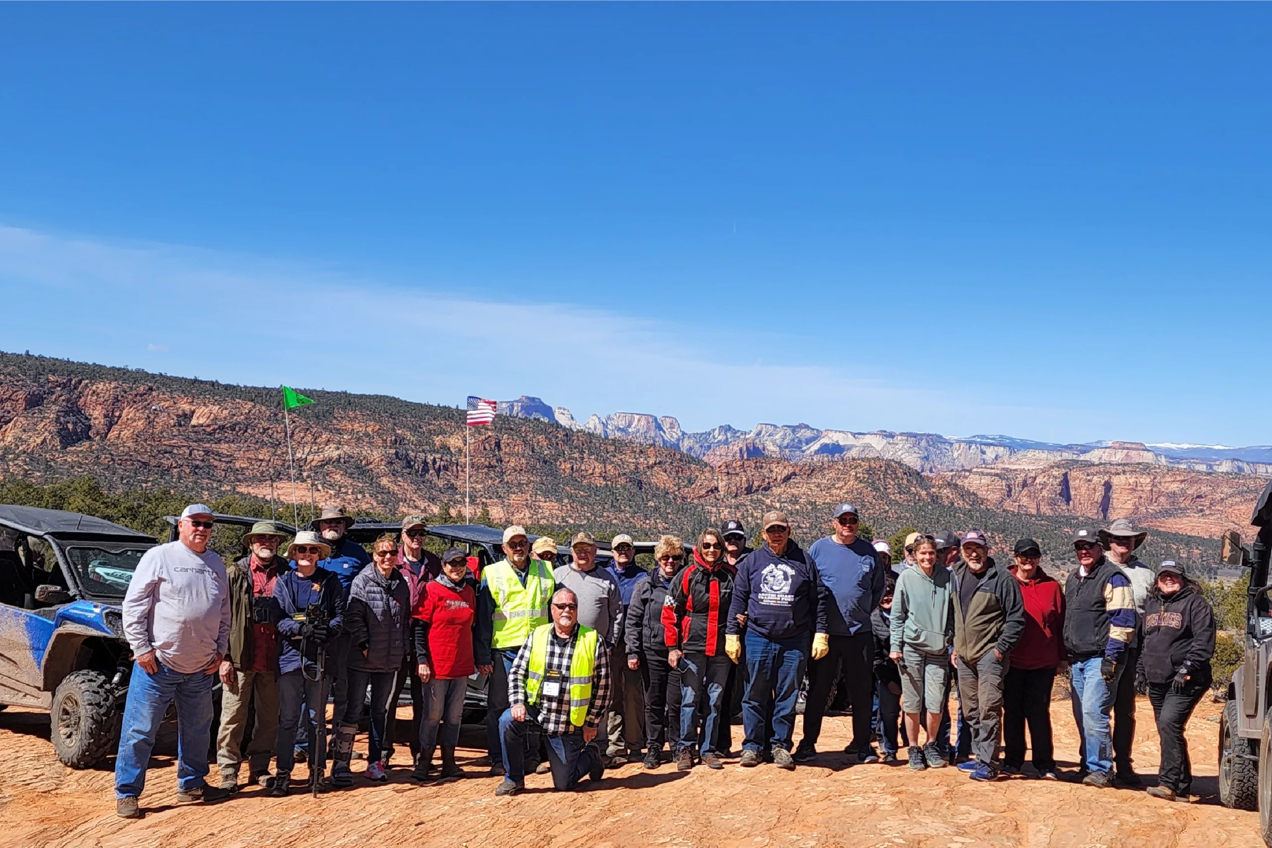 Tri state atv club group photo.