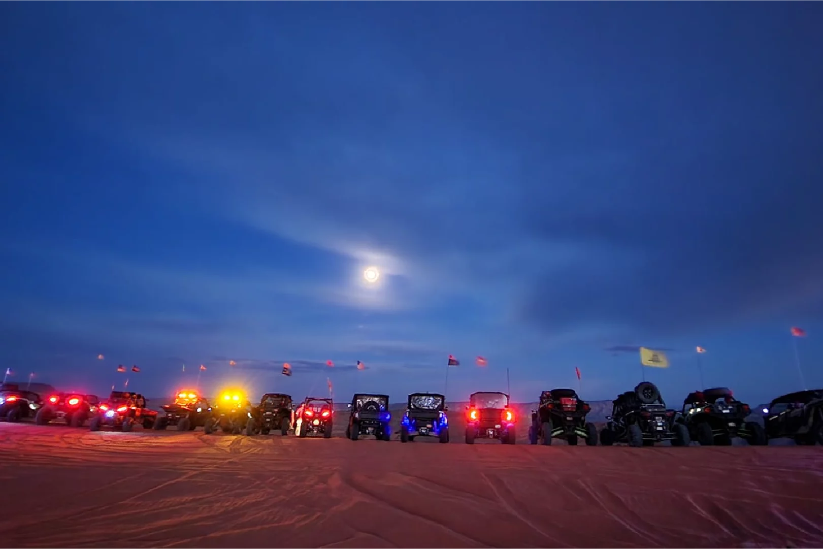 Tri state atv club night run.