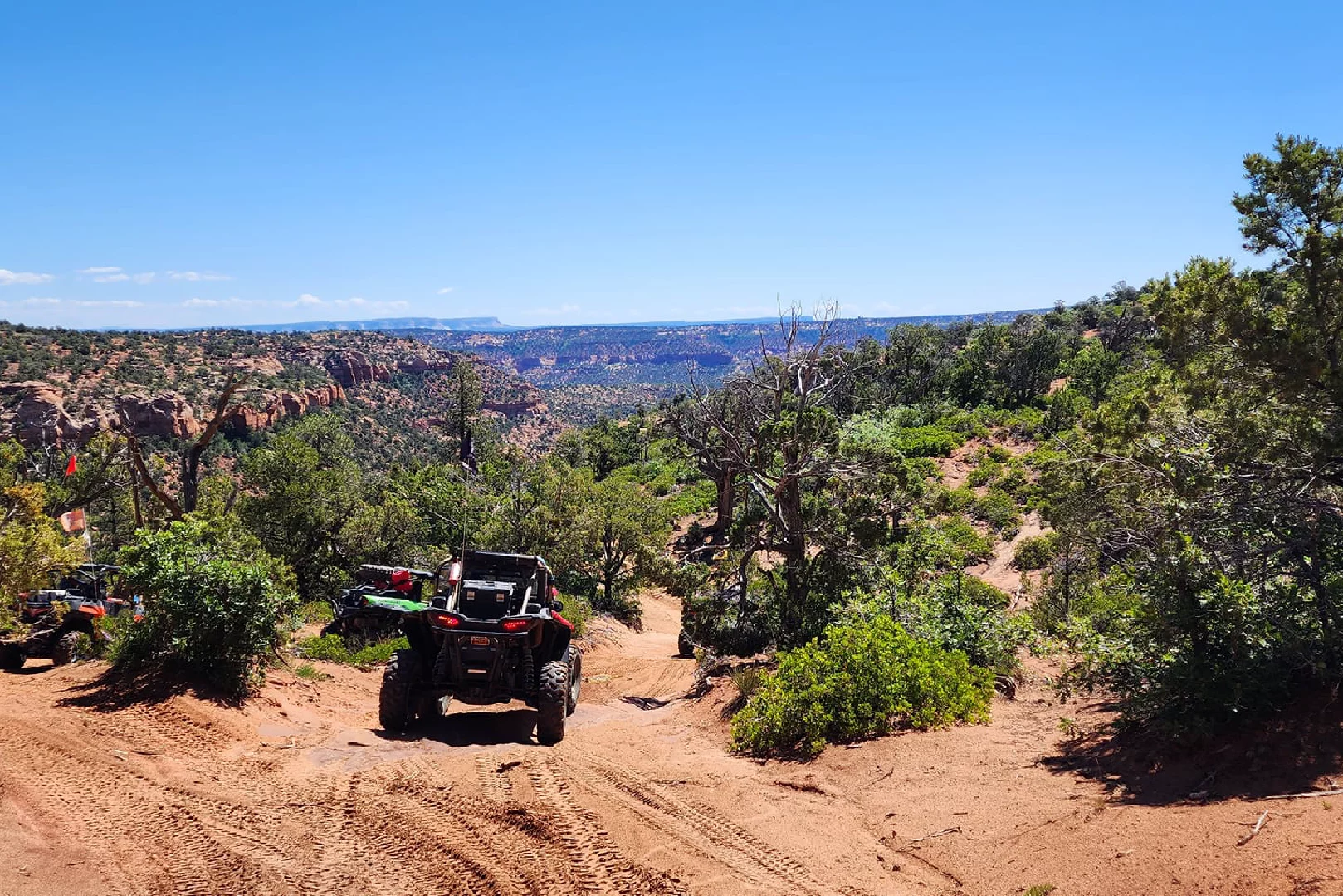 Tri state atv club summer trail ride.